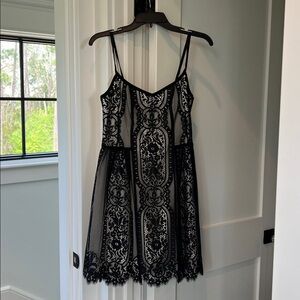 Black Lace Dress Nanette lepore